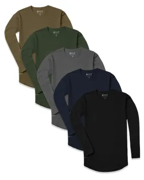5-Item Long Sleeve: LUX Bundle For $160