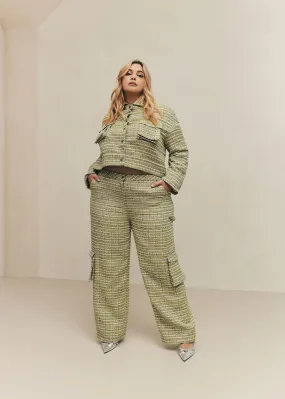 Barbie® Tweed Crop Jacket