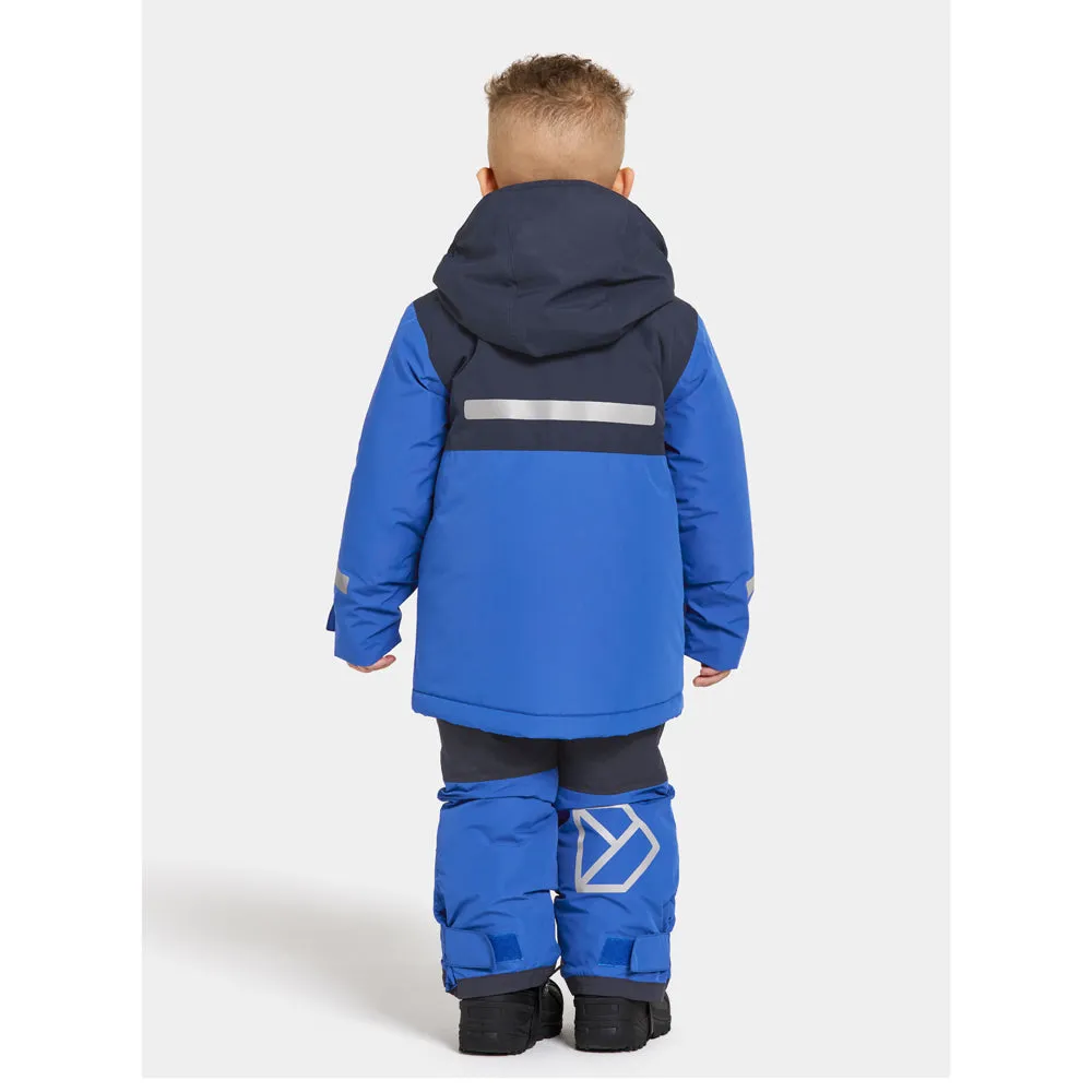 Didriksons Skare Kids Waterproof Insulated Ski Set (Caribbean Blue)