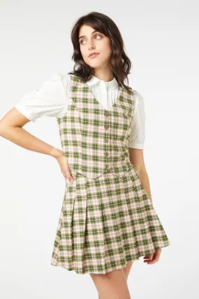 Hazel Check Vest