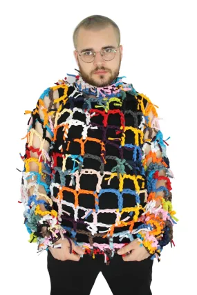 JMP12GR Sweatshirt, Multi Scrap