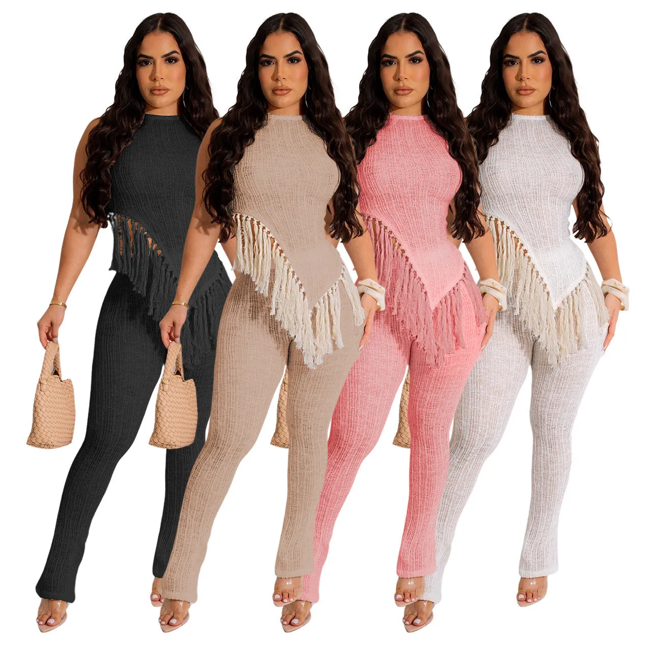 MALYBGG Vest and Pants Two-Piece Set 8488LY