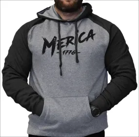 Merica 1776 Raglan Hoodie