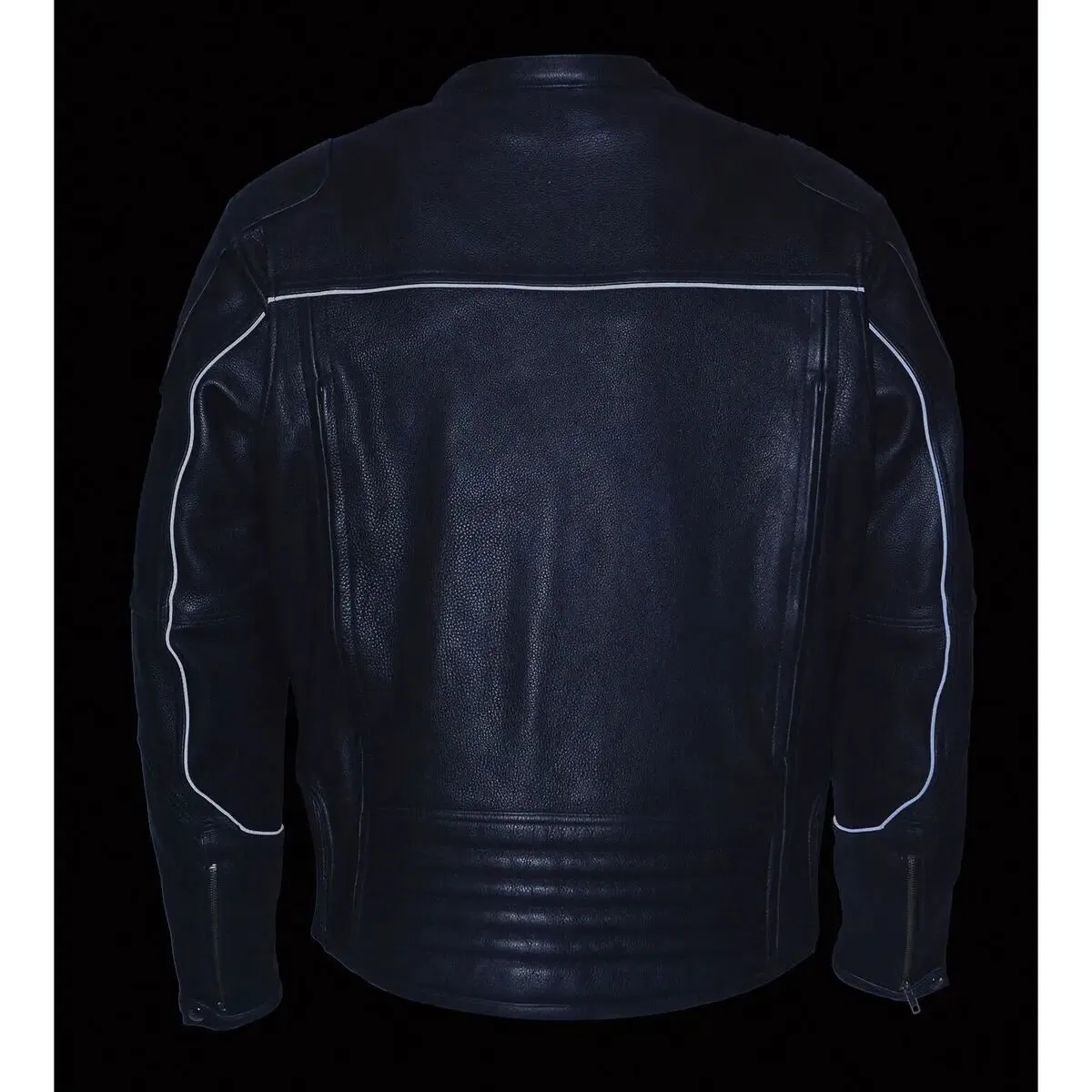 Milwaukee Leather Men's Leather Motorcycle Jacket