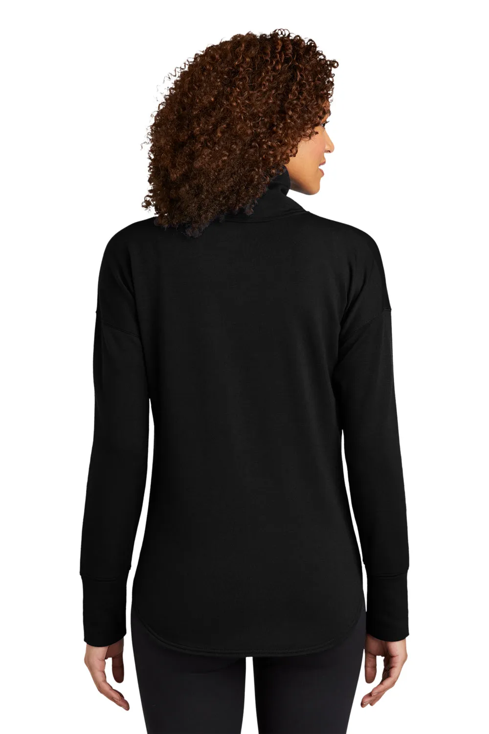 Ogio Womens Luuma Fleece Full Zip Jacket - Blacktop
