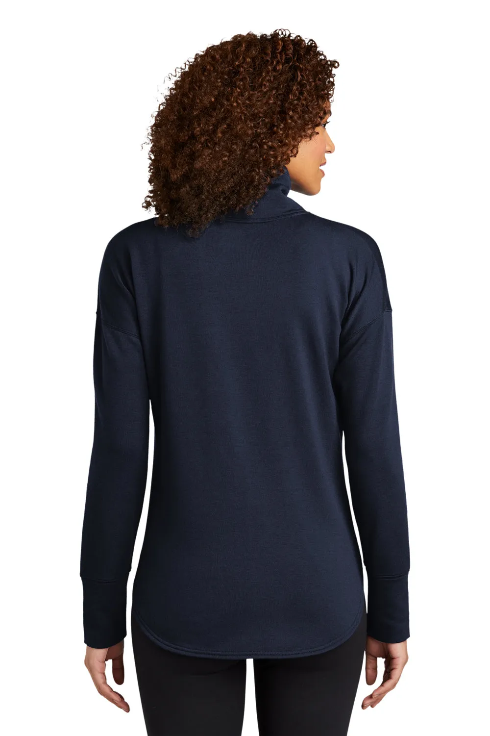 Ogio Womens Luuma Fleece Full Zip Jacket - River Navy Blue