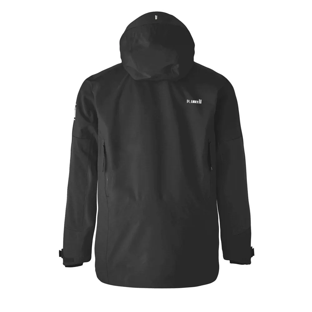Planks Charger 3L Men's Shell Jacket - Black