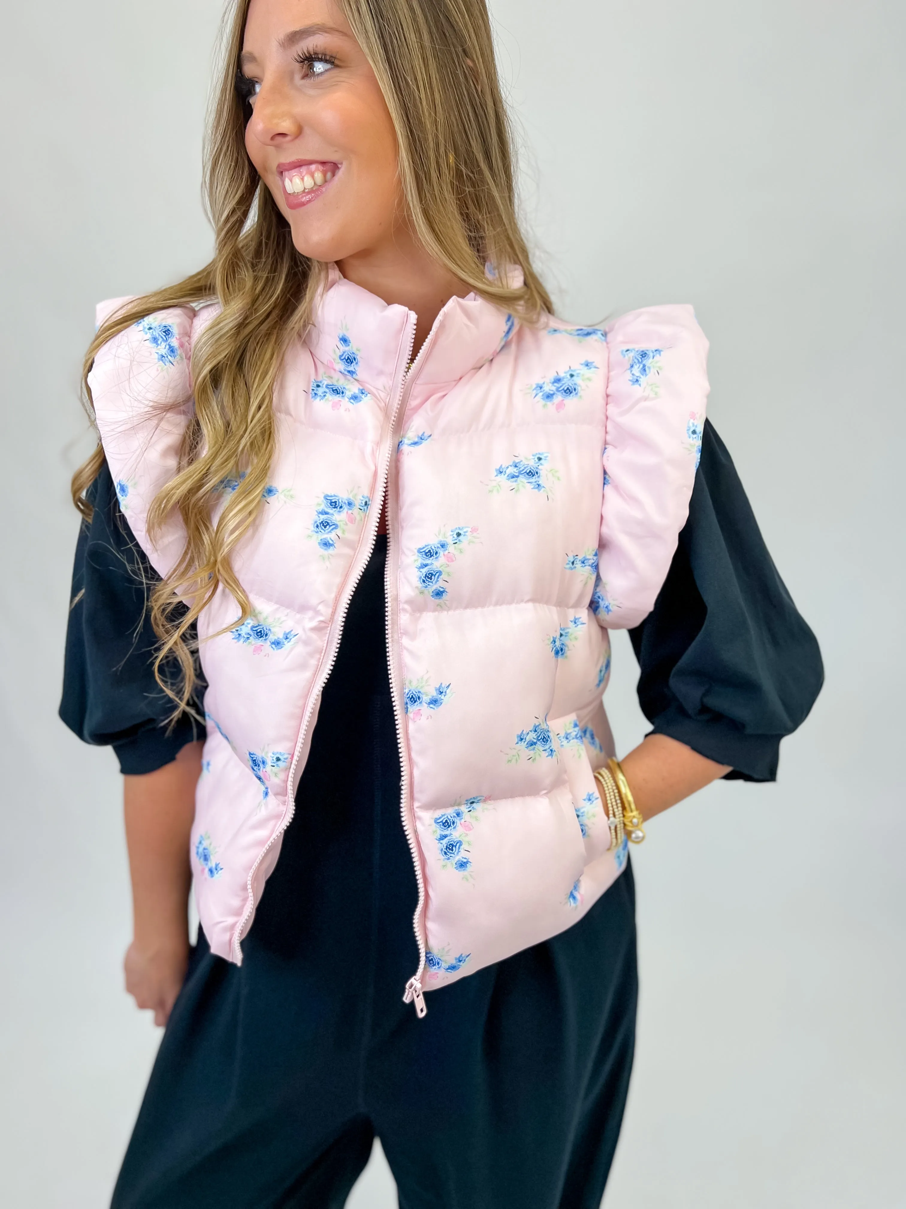 Precious Memories Vest-Pink