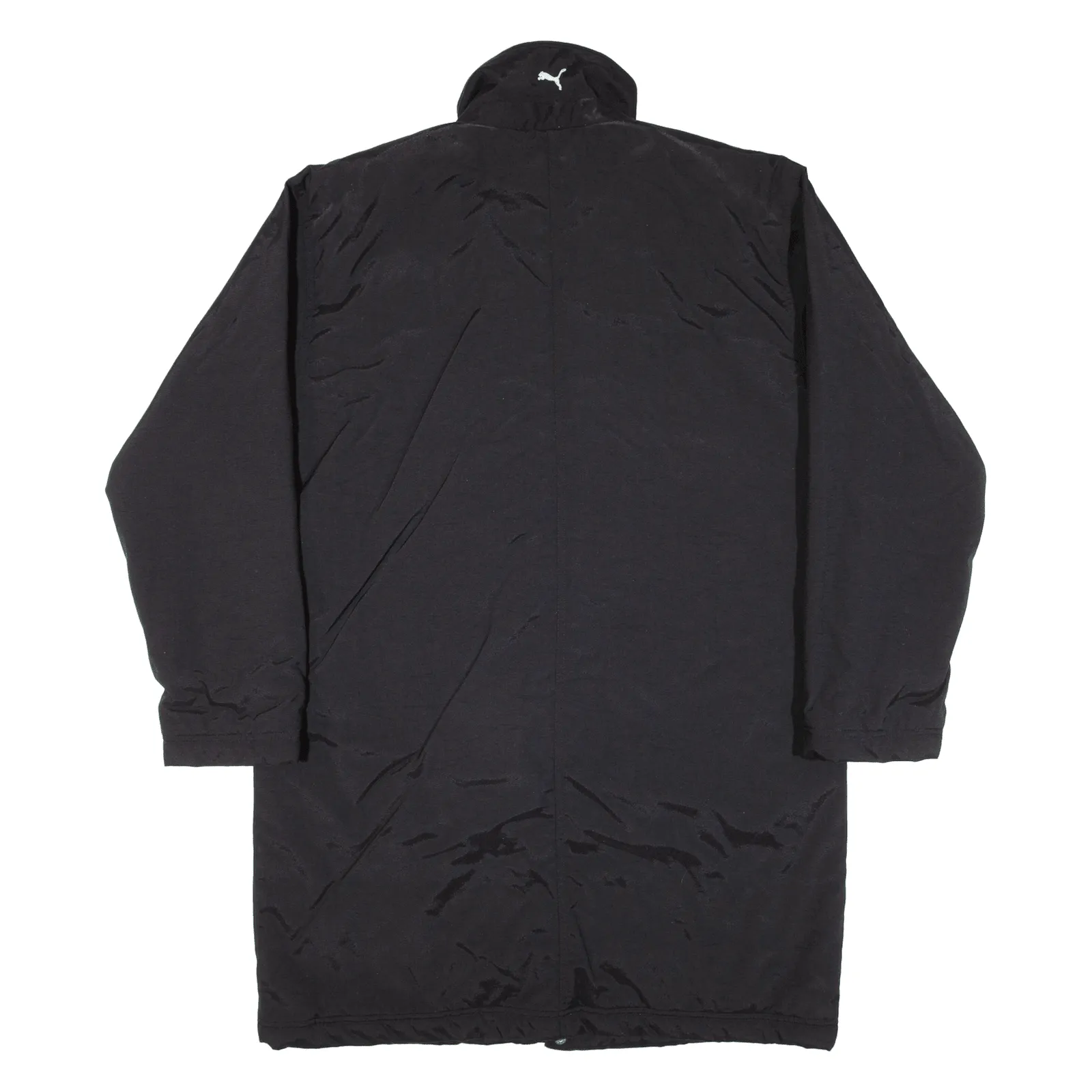 PUMA Quilted Lined Mens Coat Black Nylon M