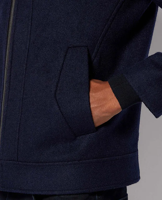 Slim Fit Casual Jersey Jacket