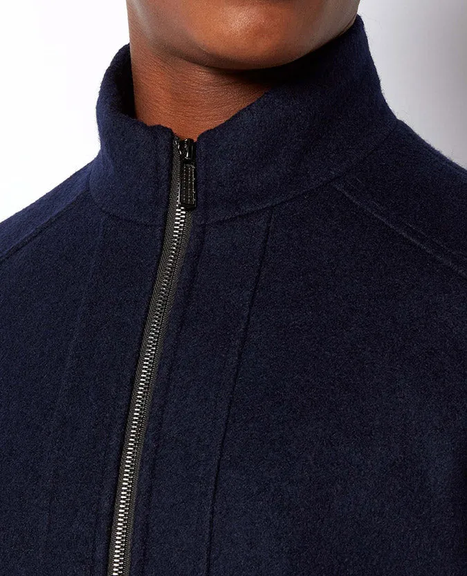Slim Fit Casual Jersey Jacket