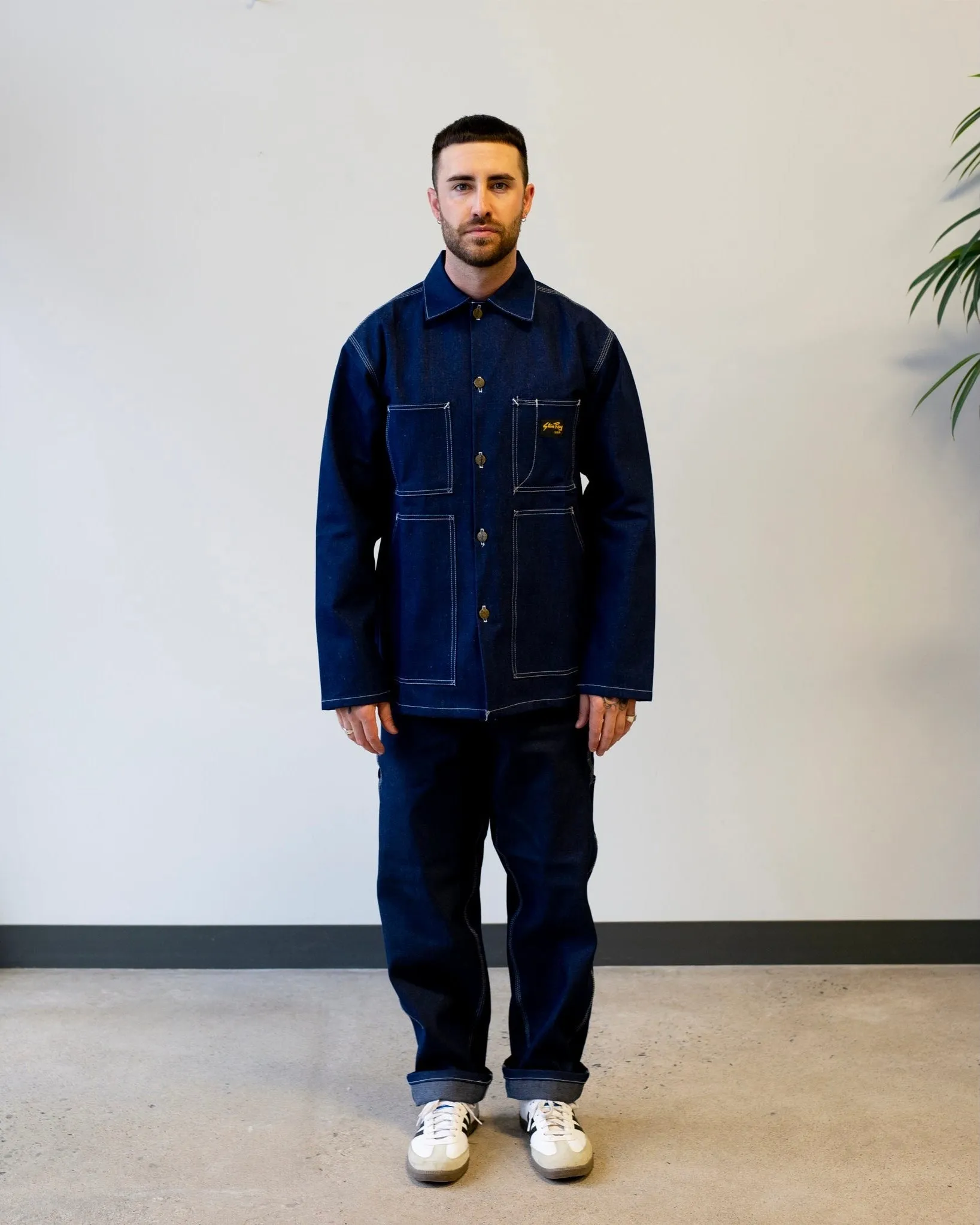 Stan Ray Shop Jacket Indigo Denim