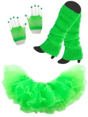 Tutu Set Neon Green