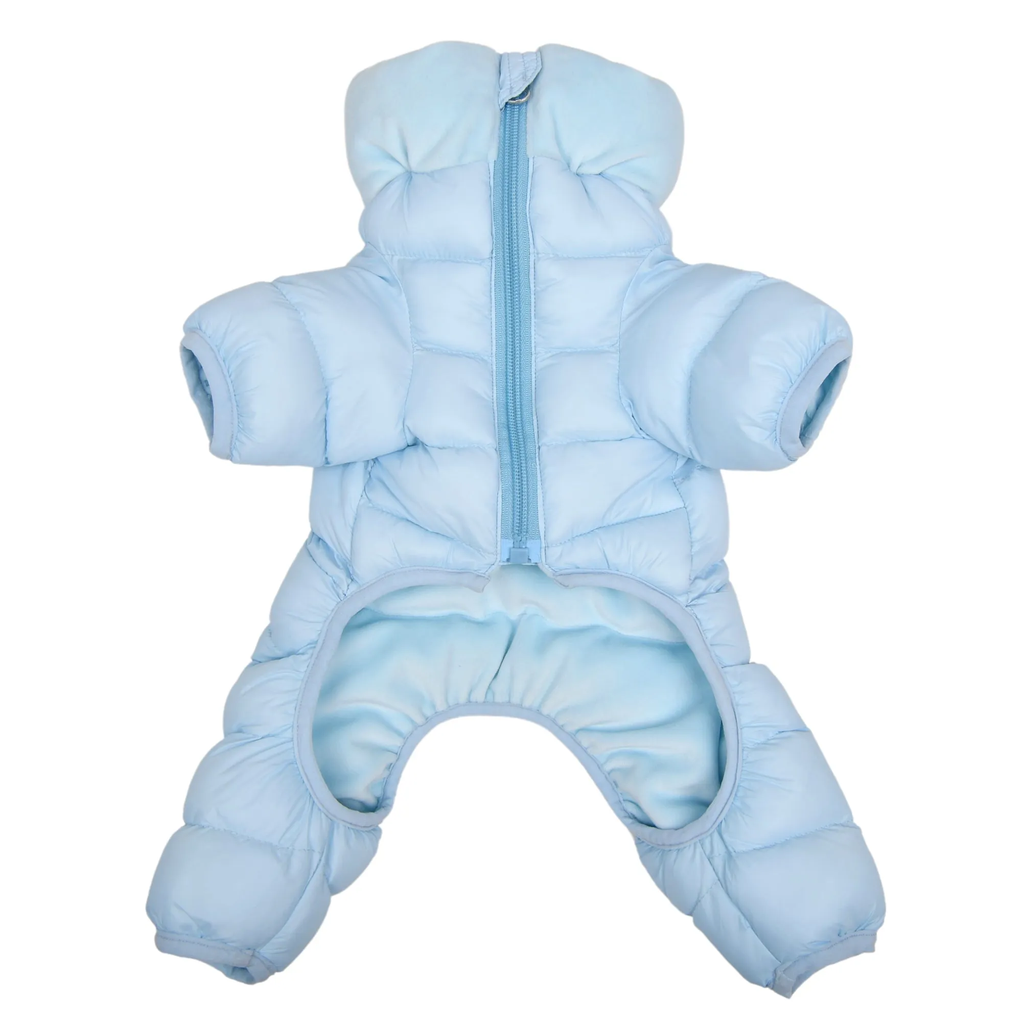 velour-lined snowsuit - blue - 1 2xl left