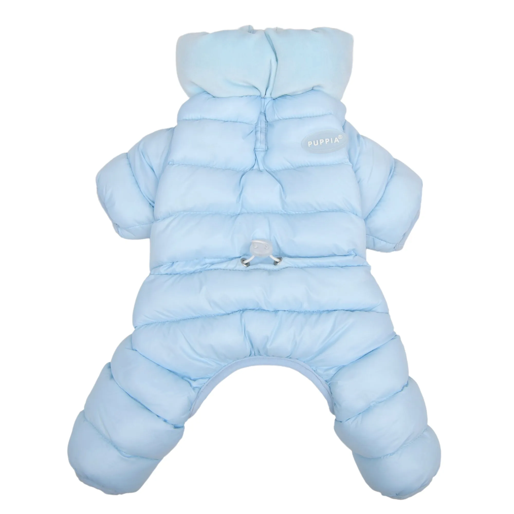 velour-lined snowsuit - blue - 1 2xl left