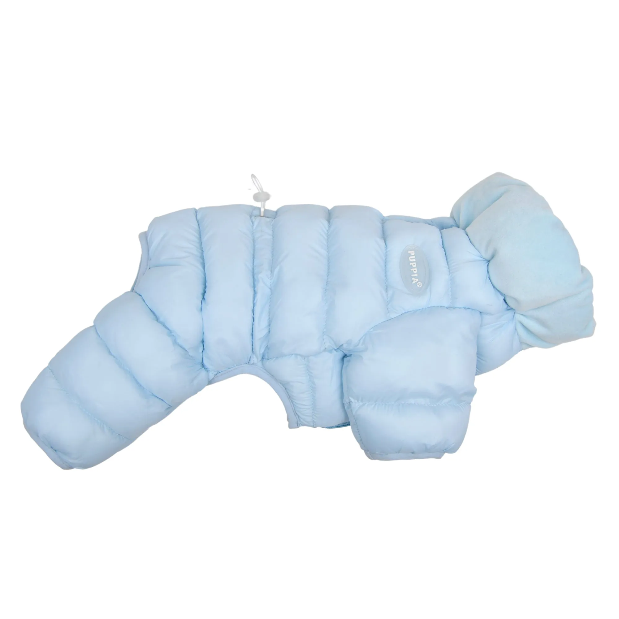 velour-lined snowsuit - blue - 1 2xl left